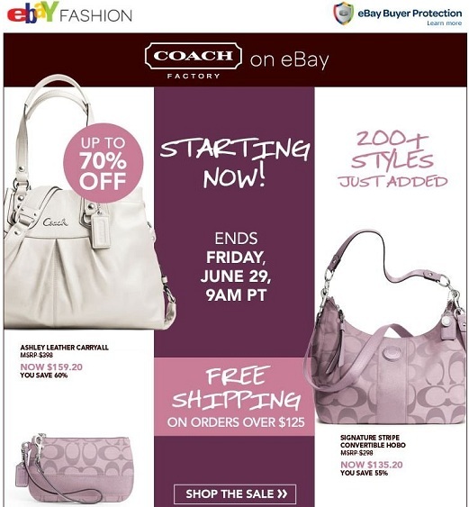 How eBay Gives Big Brands Like Coach Favored Treatment