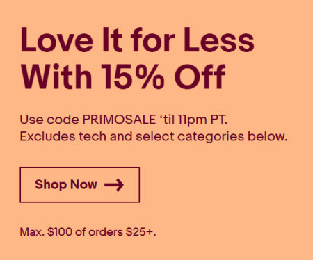 eBay Flash Sale July