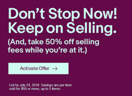 eBay promotion