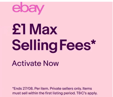 eBay UK Private Seller Promo