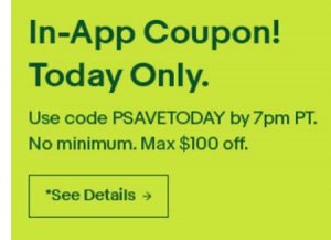 eBay Runs Flash Sale for Mobile Shoppers