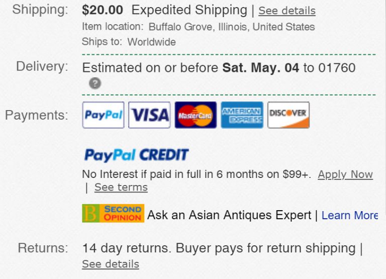 eBay Adds Authentication of Asian Antiques